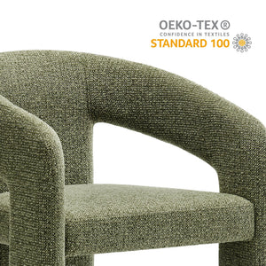 Oslo Barrel Fabric Upholstered Dining Accent Chair by Modway
