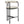 Turin Curved Back Boucle and Metal Counter Stool by Modway