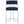 Huron Curved Back Fabric and Metal Counter Stool by Modway