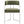 Huron Curved Back Fabric and Metal Dining Accent Chair