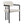 Elio Barrel Fabric and Metal Dining Chair by Modway