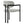 Elio Barrel Fabric and Metal Dining Chair by Modway