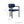 Elio Barrel Fabric and Metal Dining Chair by Modway