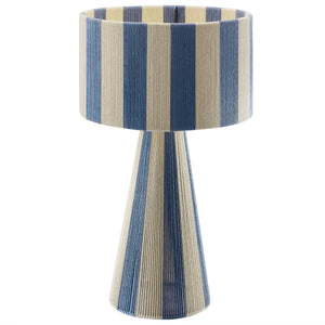 Renae Handwoven Cotton Thread Striped Table Lamp by Modway