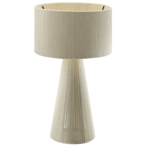 Gia Handwoven Cotton Thread Table Lamp by Modway