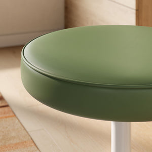 Lippa Vegan Leather Round Stool by Modway