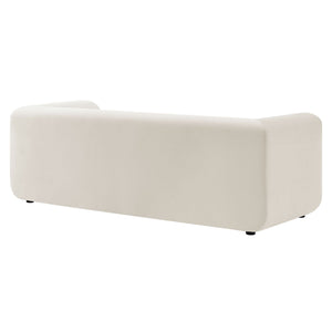 Leif 89" Performance Velvet Upholstered Sofa by Modway