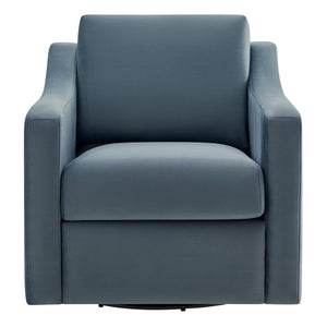Liora Performance Velvet Swivel Armchair by Modway