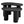 Hackney Mango Wood Nesting Coffee Table Set by Modway