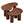 Hackney Mango Wood Nesting Coffee Table Set by Modway