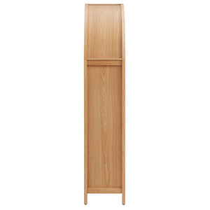 Calista 79" Tall Wide Rattan Arched Storage Cabinet by Modway
