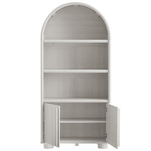 Bellamy Tall Arched Display Cabinet Bookcase by Modway