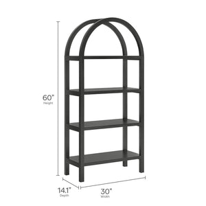 Vexley 60 Inch Arched Bookshelf by Modway