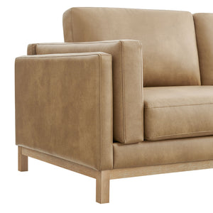 Roscoe 81 Inch Vegan Leather Sofa by Modway