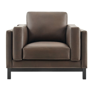 Roscoe Vegan Leather Armchair by Modway