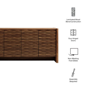 Emric Wave 66" 4-Door Sideboard by Modway