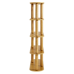Arcus 4-Tier Oval Wood Bookshelf by Modway