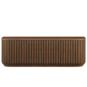 Fortitude 75" Curved Sideboard Storage Cabinet by Modway