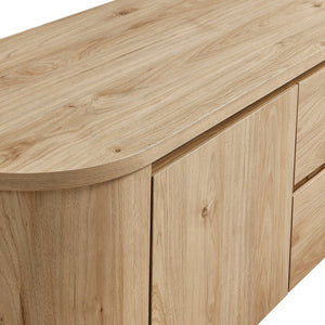 Duval 71 Inch Oval TV Cabinet by Modway