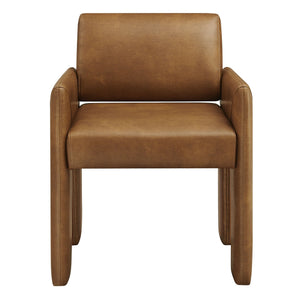 Daven Vegan Leather Dining Armchair by Modway