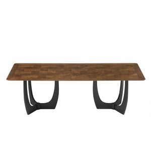Wrenly 94-Inch Walnut Dining Table by Modway