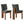 Alba Armless Upholstered Dining Chairs Set of 2