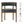 Clea Curved Upholstered Dining Chairs Set of 2