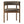 Clea Curved Upholstered Dining Chairs Set of 2