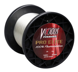 Vicious Pro Elite 100% Japanese Fluorocarbon - 17 LB Test