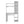 Versalles Writing Desk, Two Superior Shelves, Five Cubbies - White