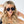 Untangled x Emily - Tangle Free - Black Aviator Sunglasses