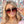 Untangled x Emily - Tangle Free - Ruby Aviator Sunglasses