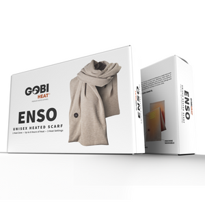 Enso Heated Scarf – Fashion Meets Function (Preorder will ship on or after Jan 5)