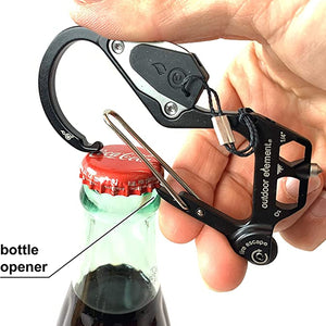 Outdoor Element Fire Escape Multitool Carabiner - TRAPSKI