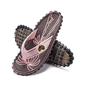 Islander Flip-Flops - Women's - Palm Leaf Grey