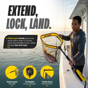Beyond Fishing Floating Net - Extendable and Foldable