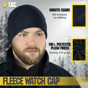 M-Tac Watch Cap Fleece with Slimtex (320 g/m2)