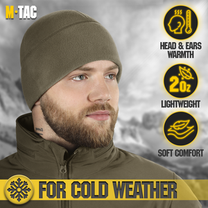 M-Tac Watch Cap Fleece with Slimtex (320 g/m2)