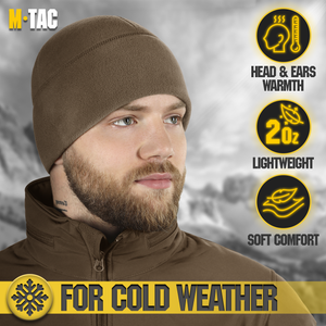 M-Tac Watch Cap Fleece with Slimtex (320 g/m2)