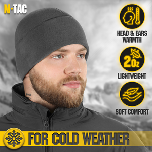 M-Tac Watch Cap Fleece with Slimtex (320 g/m2)