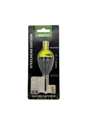 Addicted Steelhead Float System Chartreuse