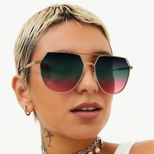 Farrah - Pride Tangle Free Aviator Sunglasses