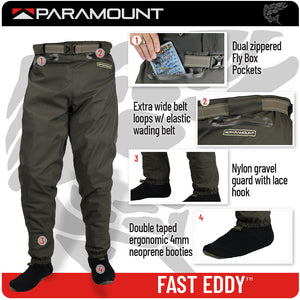FAST EDDY Waist High Wader Pant