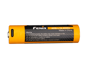 Fenix ARB-L18-4000U High-Capacity USB Rechargeable 18650 Battery - 4000mAh