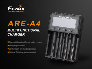 Fenix ARE-A4 Multifunctional Battery Charger - TRAPSKI