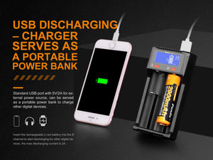 Fenix ARE-D2 Dual Channel Smart Battery Charger - TRAPSKI
