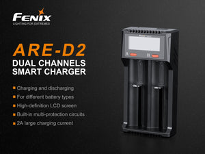 Fenix ARE-D2 Dual Channel Smart Battery Charger - TRAPSKI