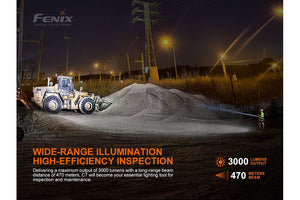 Fenix C7 High-performance Rechargeable LED Flashlight - 3000 Lumens - TRAPSKI