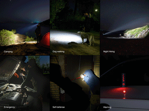 Fenix E08R UE Multi-Light EDC Flashlight With Red Light & Green Laser