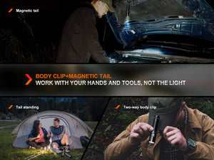 Fenix E28R V2 Rechargeable EDC Flashlight - TRAPSKI